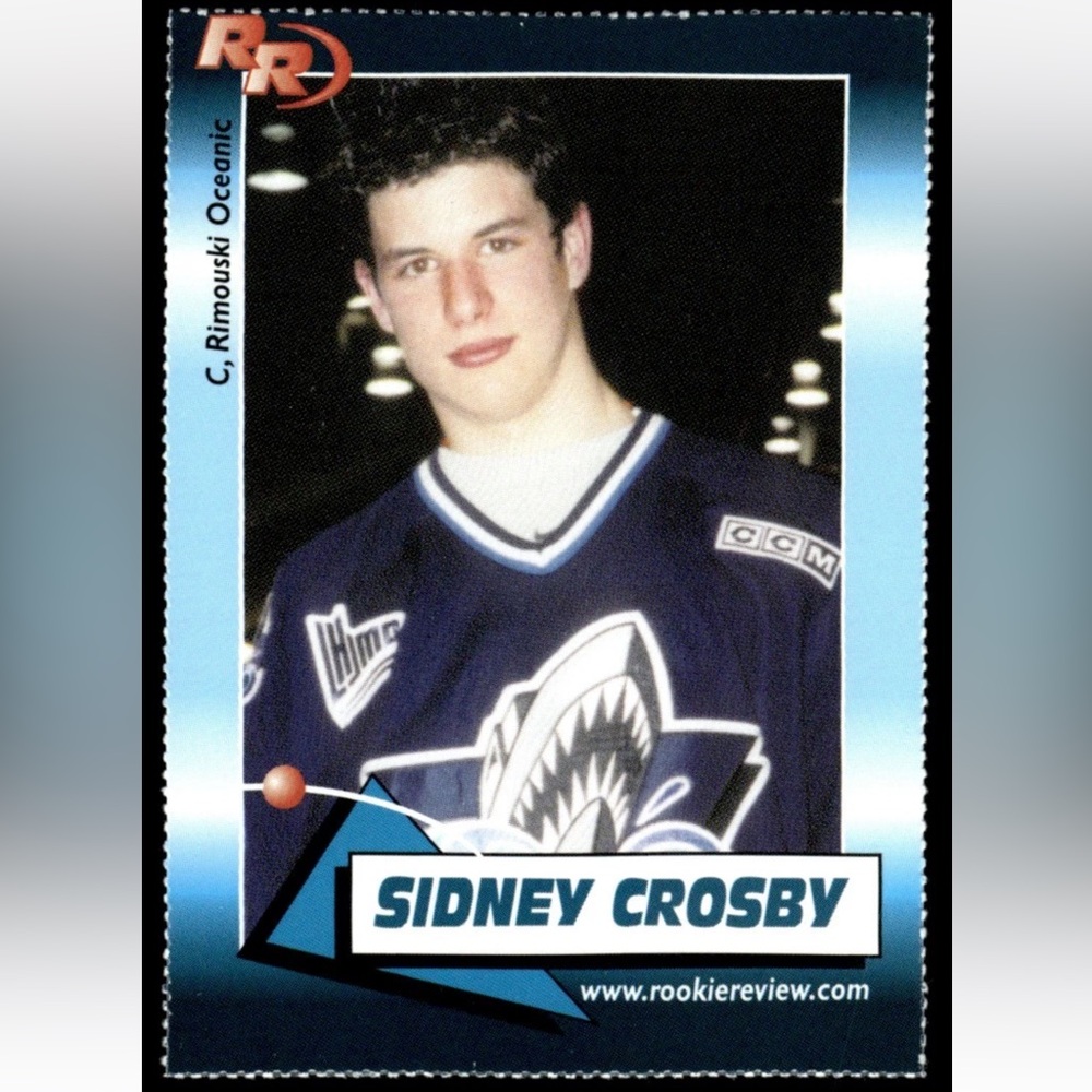 Sidney Crosby 2004/05 Pittsburgh Penguins Rookie RC Hockey Card